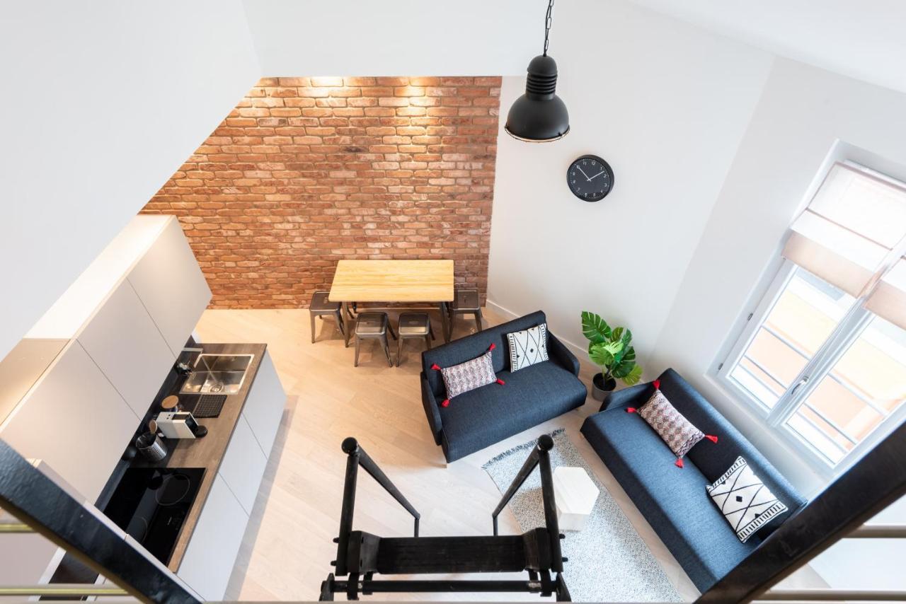 Smartbnb - 2 Pieces Moderne - Mezzanine - Emplacement Central Apartment Nice Bagian luar foto