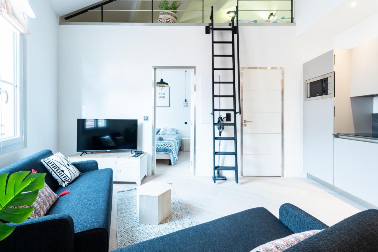 Smartbnb - 2 Pieces Moderne - Mezzanine - Emplacement Central Apartment Nice Bagian luar foto