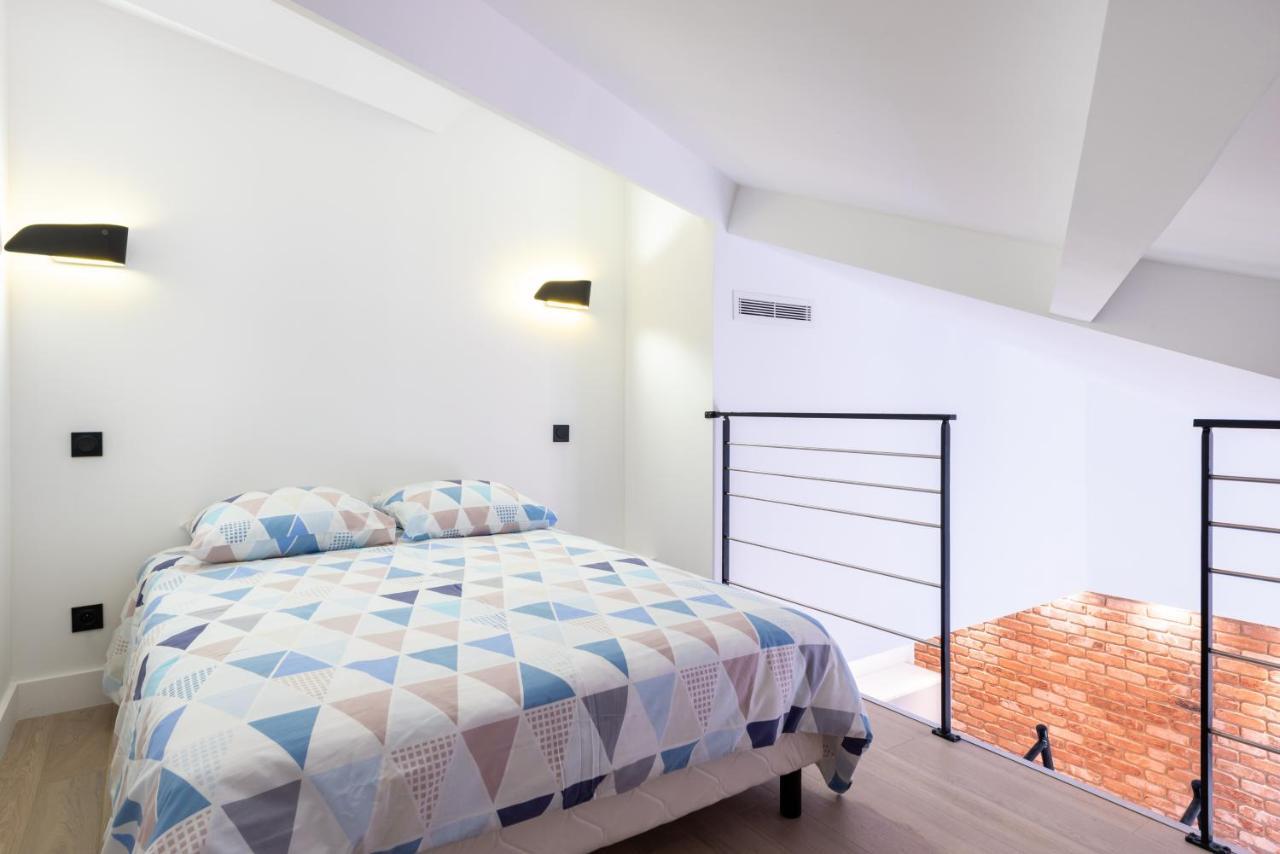 Smartbnb - 2 Pieces Moderne - Mezzanine - Emplacement Central Apartment Nice Bagian luar foto