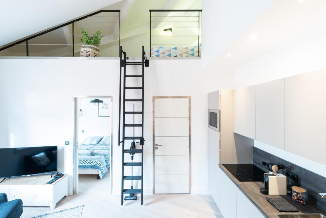 Smartbnb - 2 Pieces Moderne - Mezzanine - Emplacement Central Apartment Nice Bagian luar foto